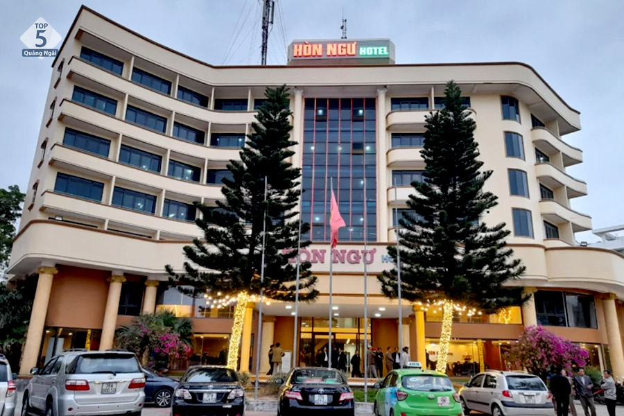 Khách sạn Hòn Ngư với thiết kế hiện tại và tiện nghi 