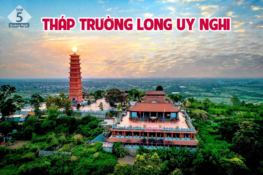 Tháp Trường Long sở hữu lối kiến trúc Pháp độc đáo thu hút nhiều du khách
