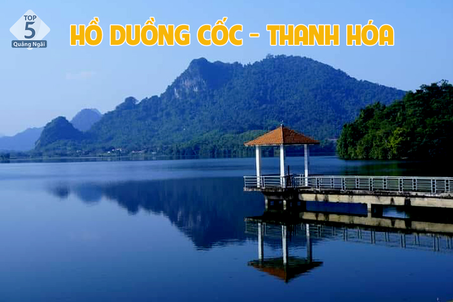 Hồ Duồng Cốc nằm ẩn mình giữa thung lũng được ví như “viên ngọc xanh” của Sầm Sơn Thanh Hóa