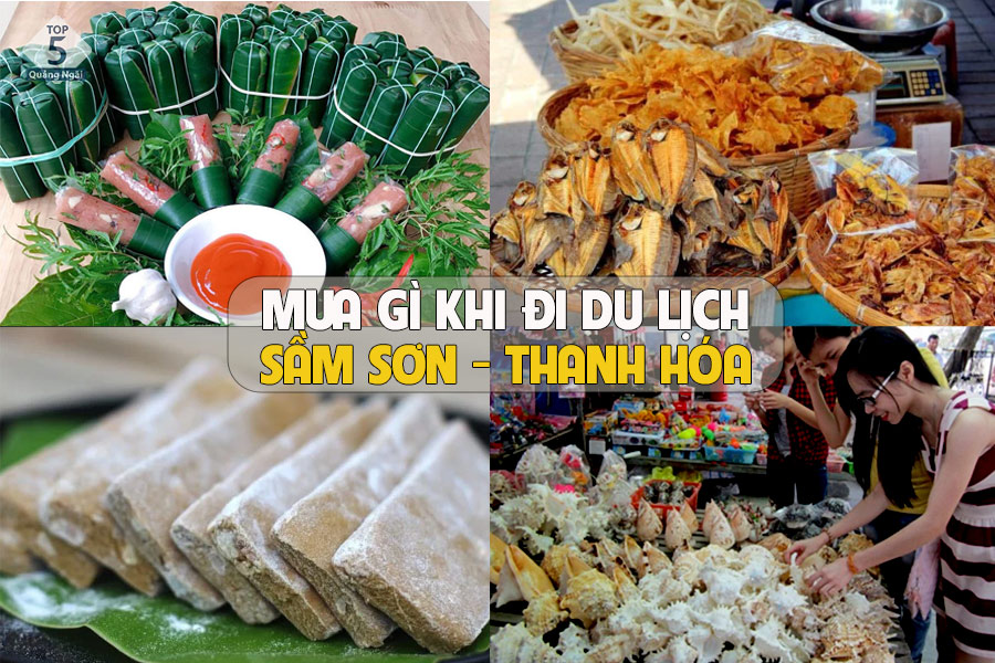 Một số quà tặng nên có thể tham khảo để mua khi đi du lịch biển Sầm Sơn