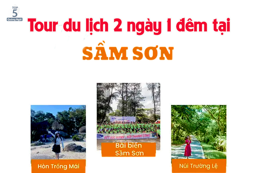 Tour du lịch Sầm Sơn beach 2 ngày 1 đêm
