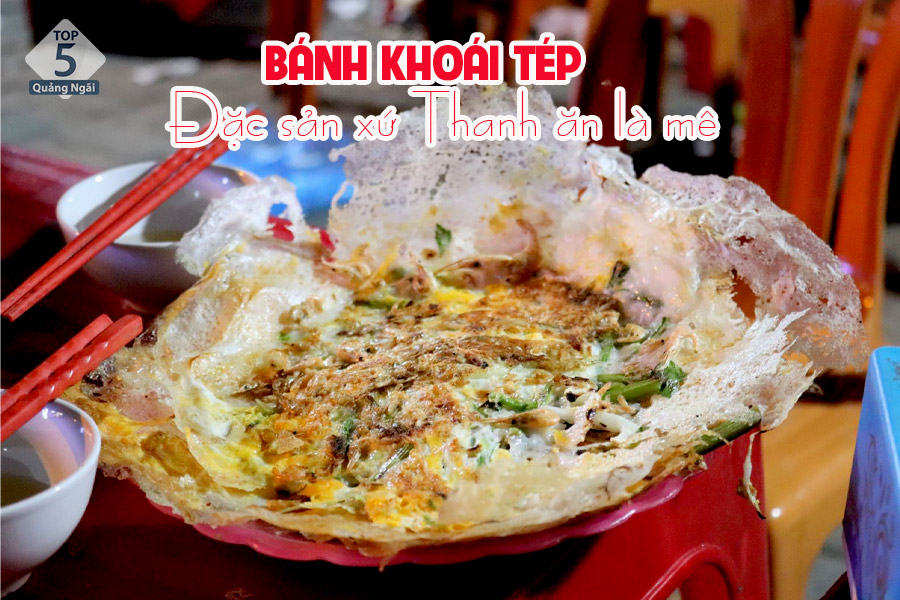 Bánh khoái tép - đặc sản xứ Thanh ăn một lần là mê 