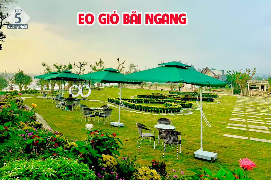 Eo gió bãi ngang là tọa độ checkin lý tưởng với không gian xanh mát