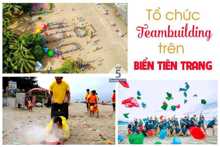Sở hữu bãi cát trắng trải dài, mịn màng nên rất thích hợp cho việc tổ chức teambuilding gắn kết tình đồng đội
