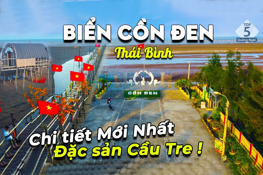 Biển Cồn Đen: Review du lịch, ăn gì chơi gì chi tiết