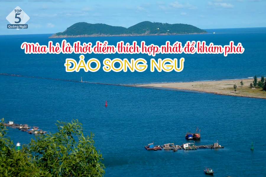 Mùa hè là thời điểm thích hợp nhất để ghé thăm đảo Song Ngư 