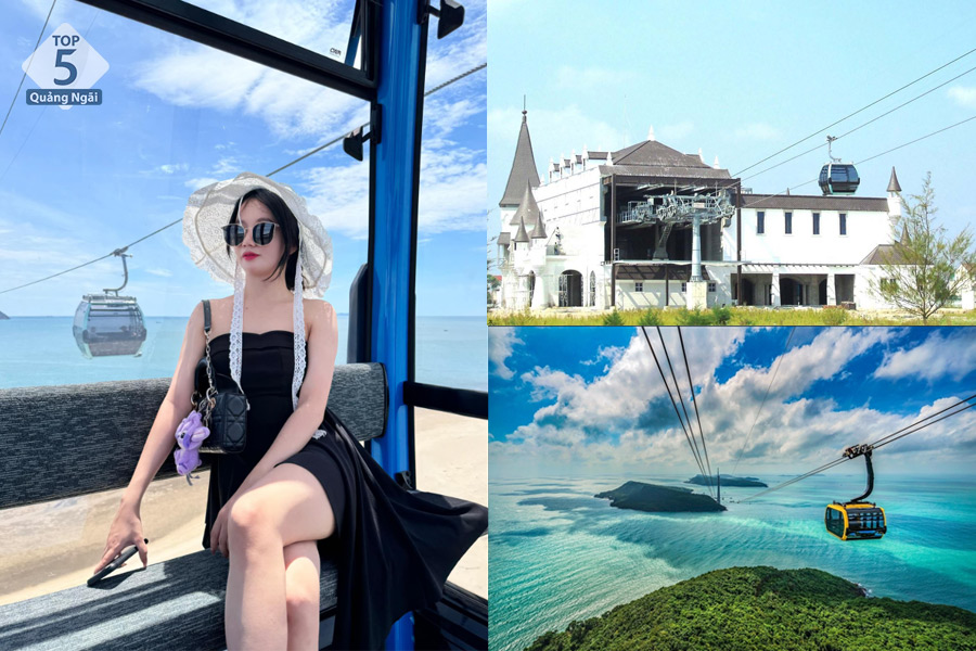 Checkin sống ảo cáp treo ra đảo Song Ngư