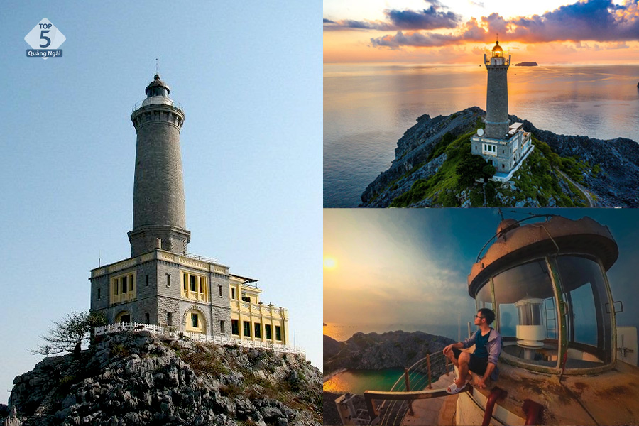 Từ ngọn hải đăng Châu Long bạn có thể chiêm ngưỡng toàn cảnh của đảo Từ ngọn hải đăng Châu Long bạn có thể chiêm ngưỡng toàn cảnh của đảo