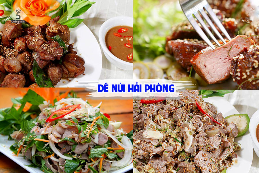 Dê núi - đặc sản nổi tiếng phố cảng Hải Phòng Dê núi - đặc sản nổi tiếng phố cảng Hải Phòng