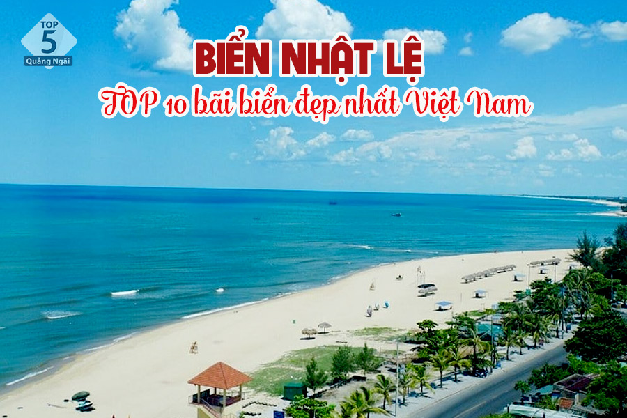 Biển Nhật Lệ được xếp trong Top 10 bãi biển đẹp nhất Việt Nam