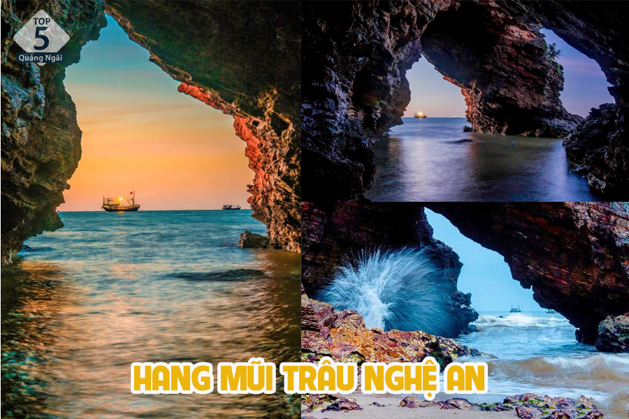 Vẽ đẹp kỳ vĩ của hang Mũi Trâu
