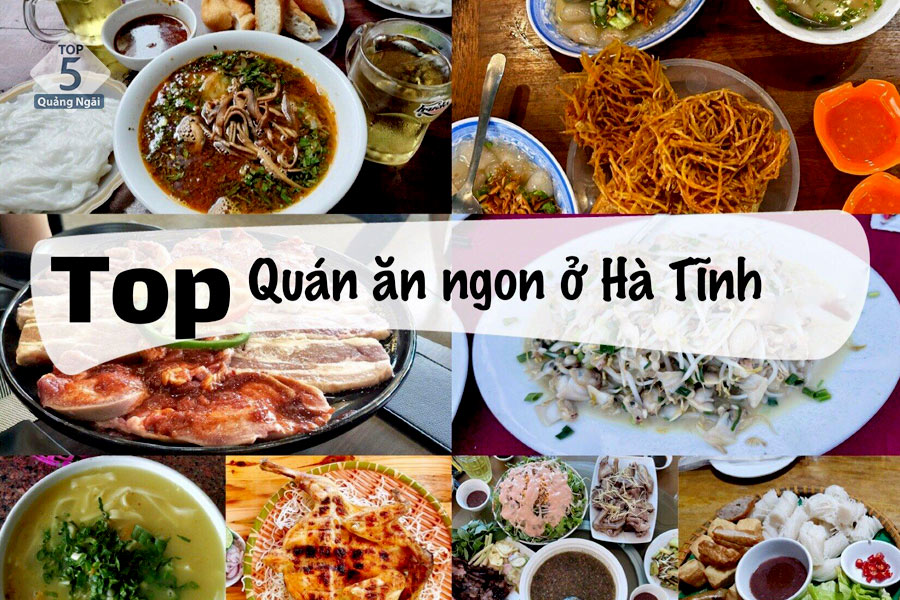 Rất nhiều quán ăn ngon ở biển Thạch Hải Hà Tĩnh cho bạn lựa chọn