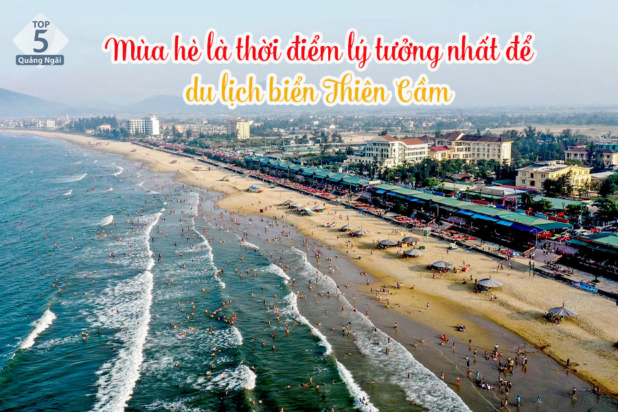 Mùa hè là thời điểm lý tưởng nhất để đến du lịch bãi biển Thiên Cầm Mùa hè là thời điểm lý tưởng nhất để đến du lịch bãi biển Thiên Cầm