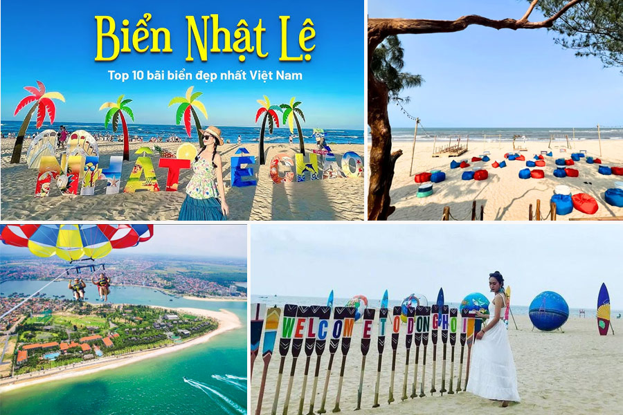 Biển Nhật Lệ được bình chọn là top 10 bãi biển đẹp nhất Việt Nam Biển Nhật Lệ được bình chọn là top 10 bãi biển đẹp nhất Việt Nam