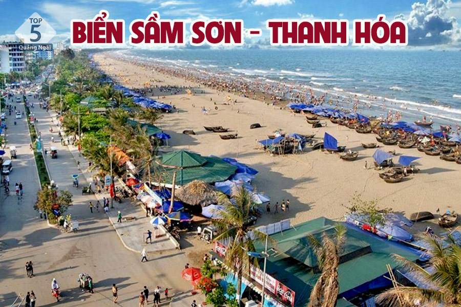 Sầm Sơn là một trong những bãi biển nổi tiếng nhất khu vực phía Bắc Việt Nam