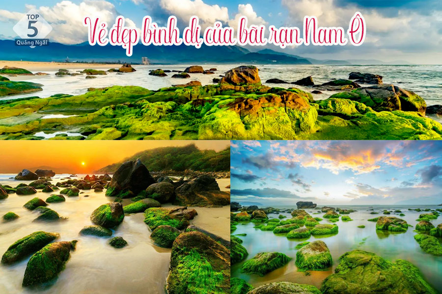 Vẻ đẹp bình dị của bãi rạn Nam Ô Đà Nẵng