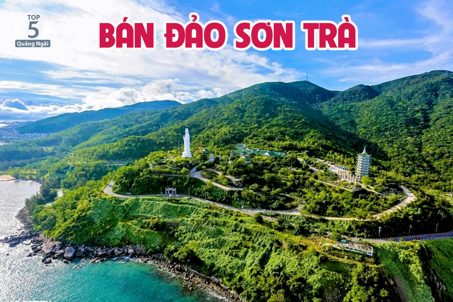 Bán đảo Sơn Trà quy tụ rất nhiều địa điểm tham quan nổi tiếng tại Đà Nẵng