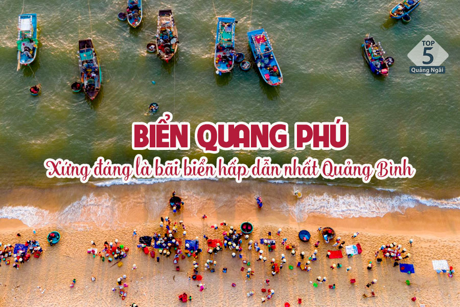 Biển Quang Phú xứng đáng là bãi biển hấp dẫn du khách nhất Quảng Bình