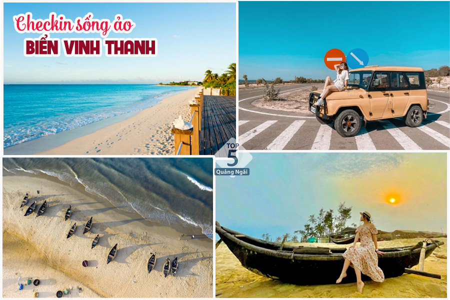 Những khung cảnh checkin bạn không nên bỏ lỡ khi đến Vinh Thanh beach